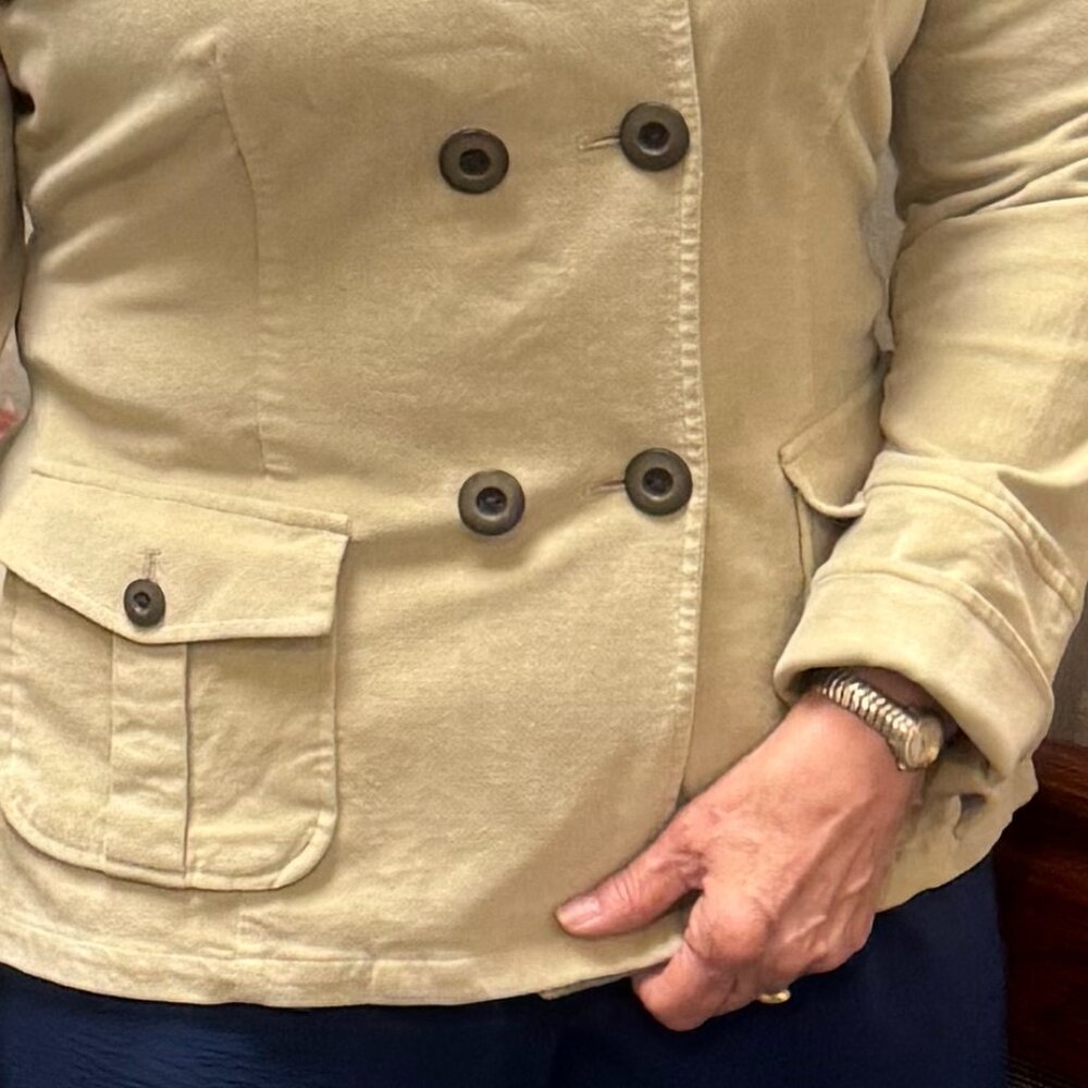 Talbots Double Breasted Jacket. Size 12 - image 5